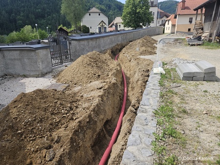 Ureditev ceste v Šmartnem v Tuhinju (1)